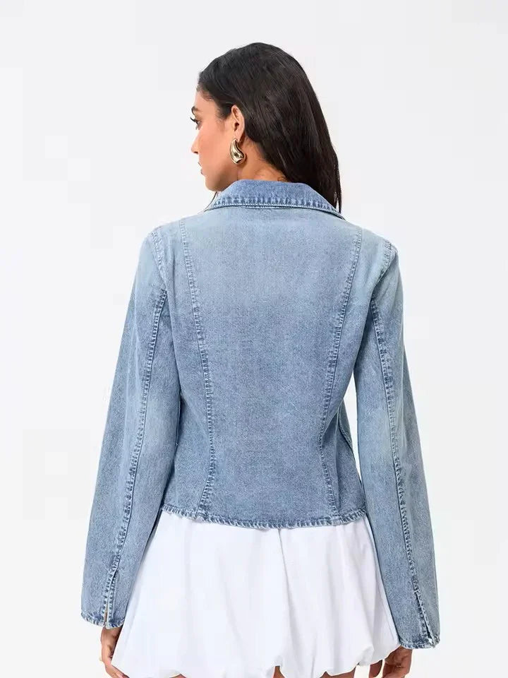 עליונית ג'קט קלילה לעונה בגימור קשירה מהפנט להופעה נשית מושכת