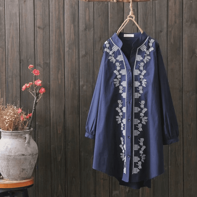 טוניקת נשים מדוייקת עם רידמה עדינה ואותנטית ללוק של אישה שיודעת מה היא משדרת - לה איסלה