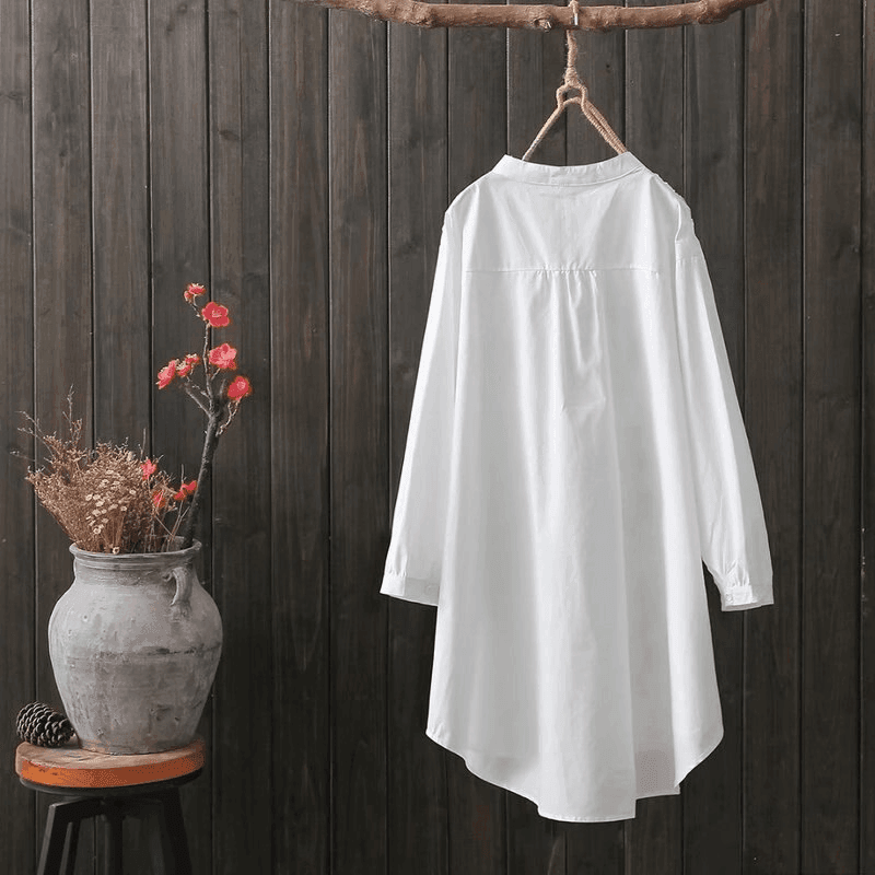 טוניקת נשים מדוייקת עם רידמה עדינה ואותנטית ללוק של אישה שיודעת מה היא משדרת - לה איסלה