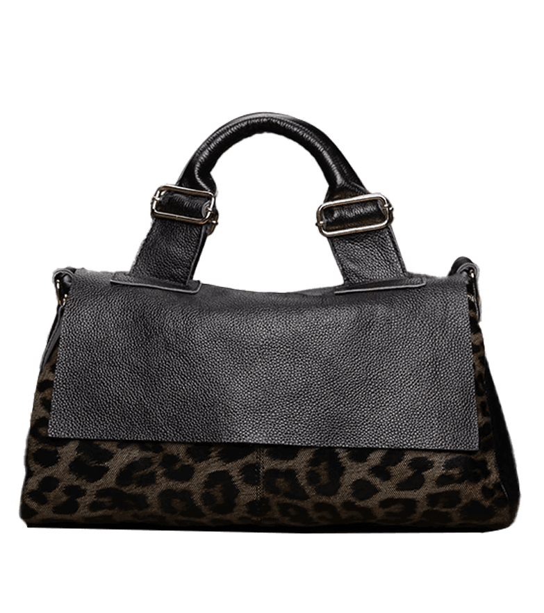 תיק עור יוקרתי מאיטליה בגימור חברבורות מ-ש-ג-ע ללוק נשי עוצמתי מתמיד - לה איסלה