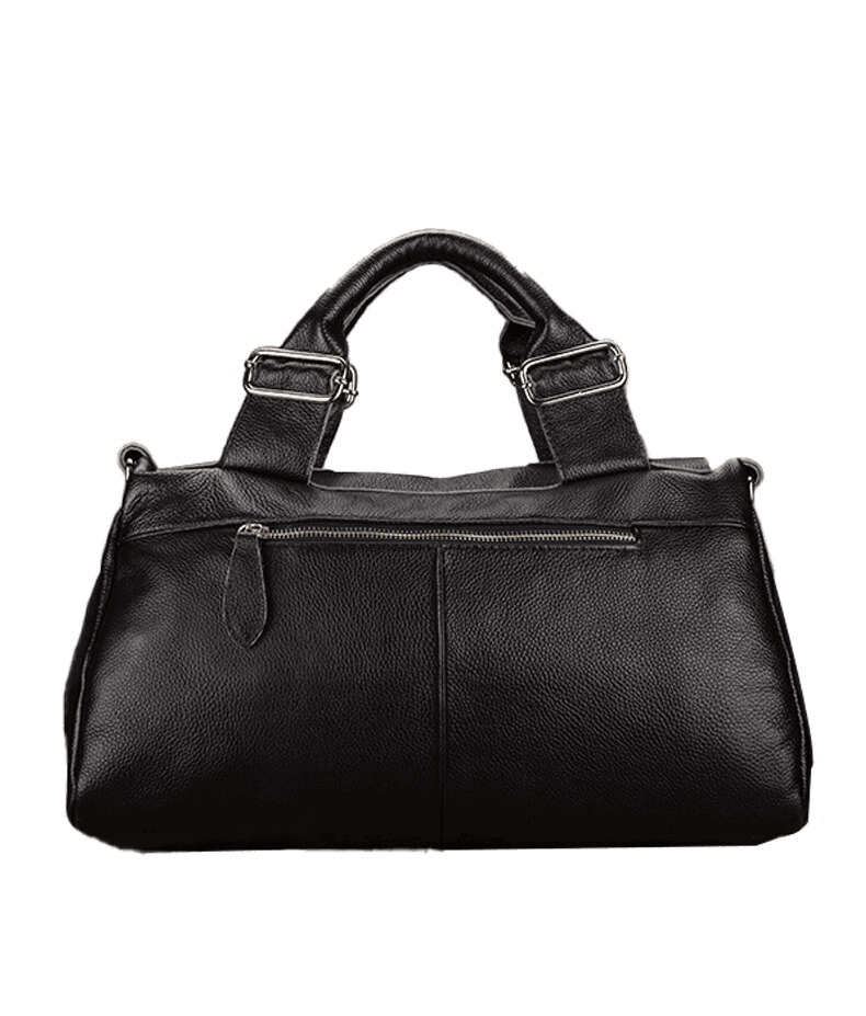 תיק עור יוקרתי מאיטליה בגימור חברבורות מ-ש-ג-ע ללוק נשי עוצמתי מתמיד - לה איסלה