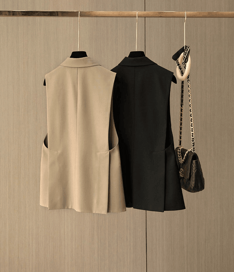 ווסט שיקי אופנתי מאיטליה בגימור איכותי שמשדר יוקרה ללוק נשי משובח - לה איסלה