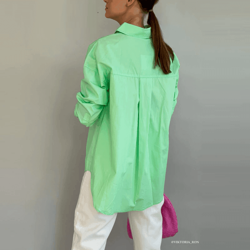 מכופתרת כותנה מושלמת בסגנון 'זארה' ללוק נשי לא מתאמץ ולהופעה רותחת שלך - לה איסלה