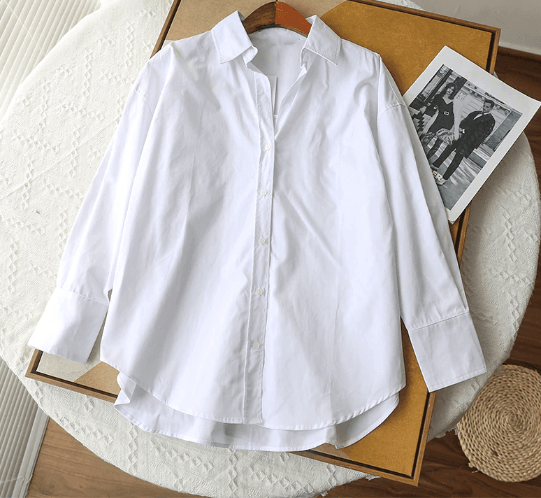 מכופתרת כותנה מושלמת בסגנון 'זארה' ללוק נשי לא מתאמץ ולהופעה רותחת שלך - לה איסלה