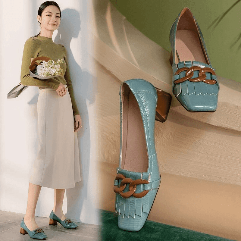 סנדל גבוה בגימור שרשרת אופנתית של מעצב ישראלי להופעה מדוייקת וללוק מחושב שלך - לה איסלה