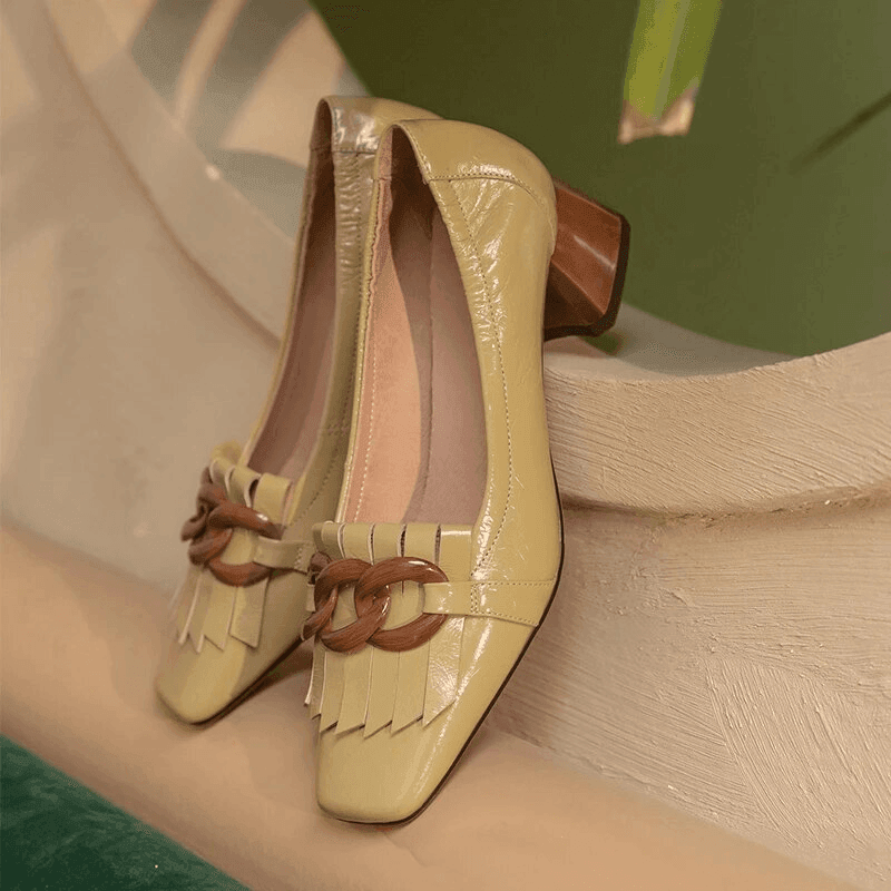 סנדל גבוה בגימור שרשרת אופנתית של מעצב ישראלי להופעה מדוייקת וללוק מחושב שלך - לה איסלה