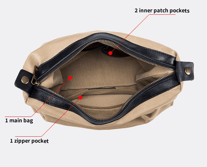 תיק עור יוקרתי ממילאנו בשילוב תיק פנימי לנשיאה של כל החפצים ללוק נשי עוצמתי - לה איסלה