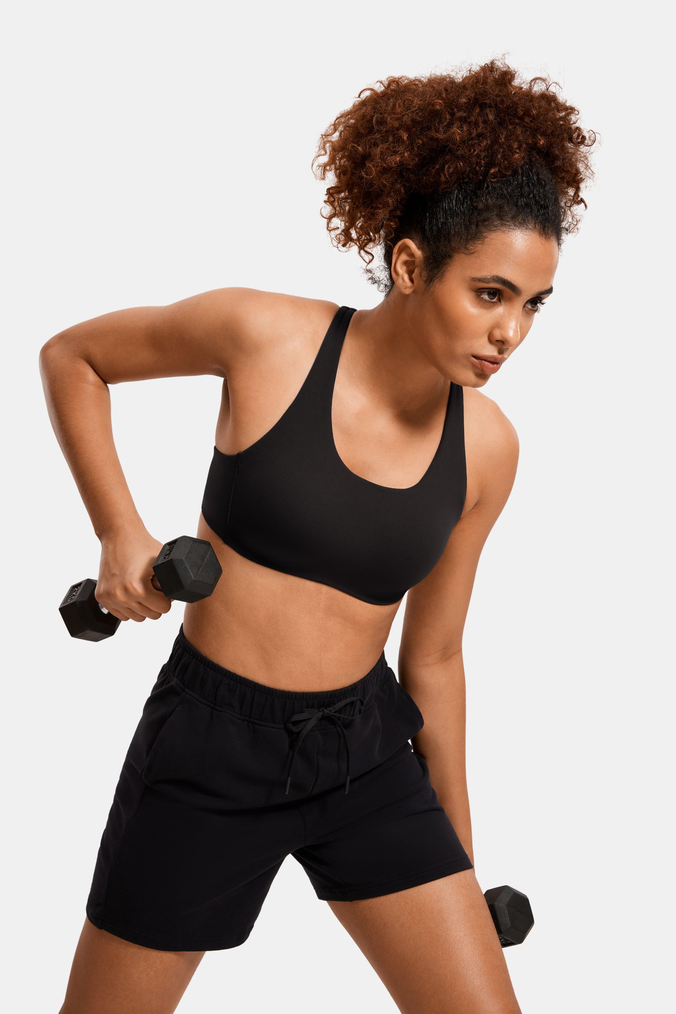 חזיית פרימיום ספורטיבית בכיסוי מלא לאחיזה מקסימלית 🤍💙🖤