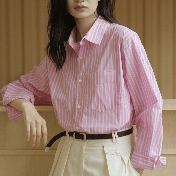 מכופתרת אלגנטית בגיזרת פסים מרזה ללוק נשי עוצמתי ולהופעה מלהיבה שלך - לה איסלה