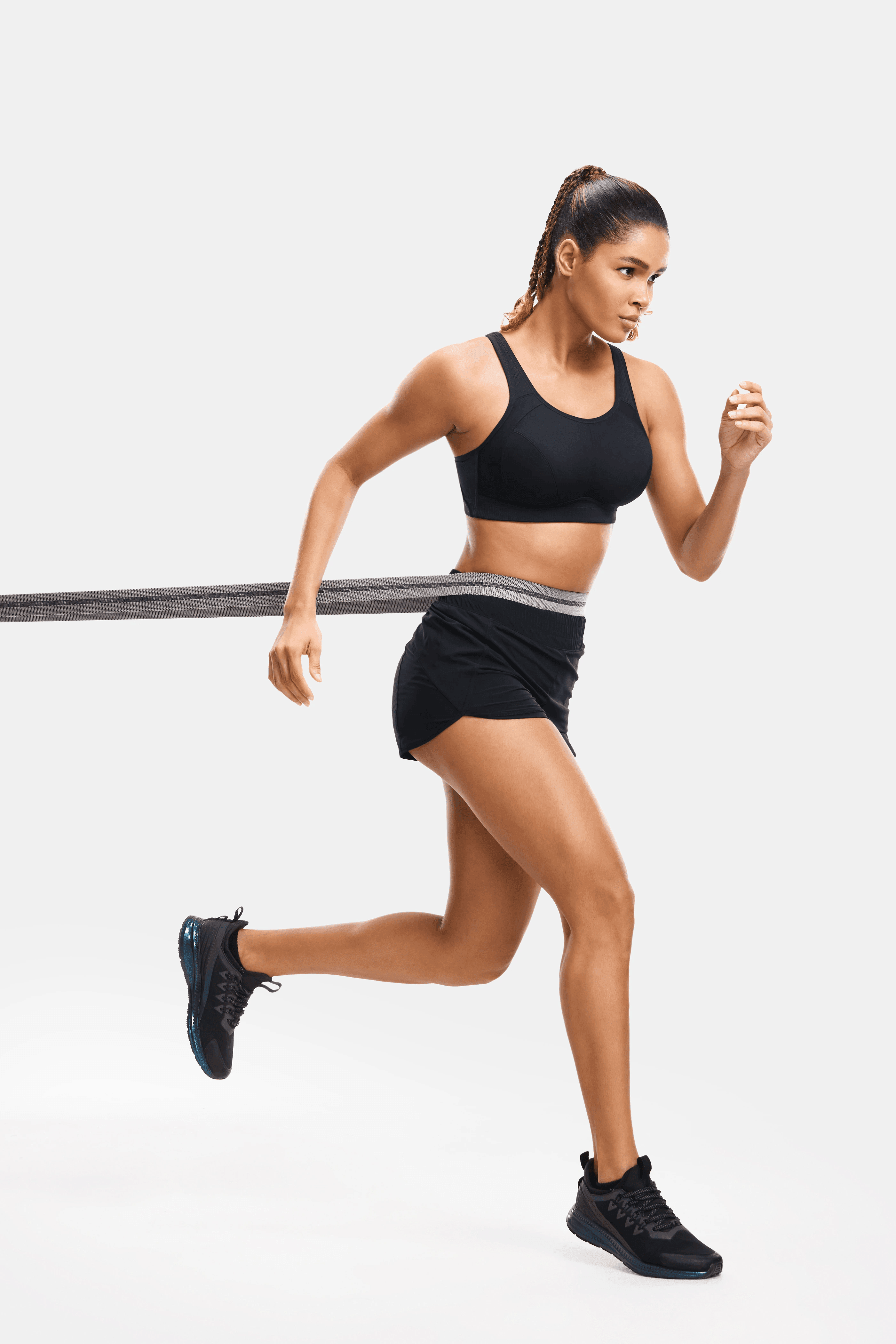 חזיית ספורט בכיסוי מלא ללא עצם בגיזרה שנותנת לך שקט בזמן אימון ללוק פרקטי במיוחד - לה איסלה