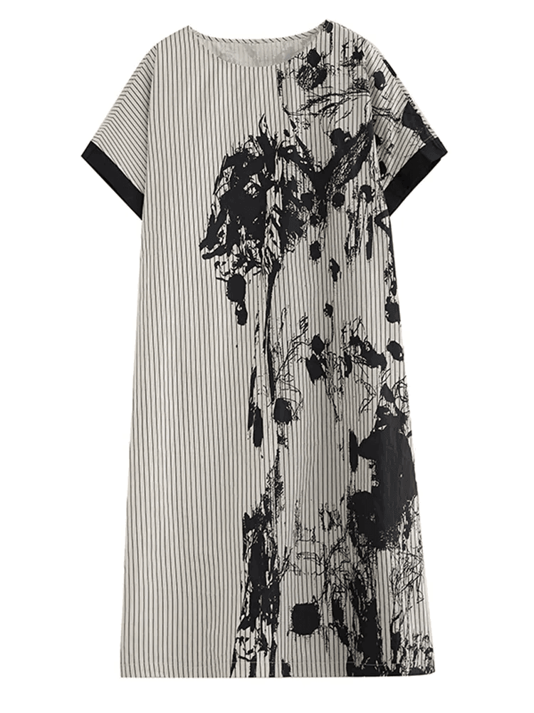 שמלת אוברסייז מושלמת לקיץ עם כיסית בגיזרה קלילה ולא מתאמצת ללוק נשי כובש - לה איסלה