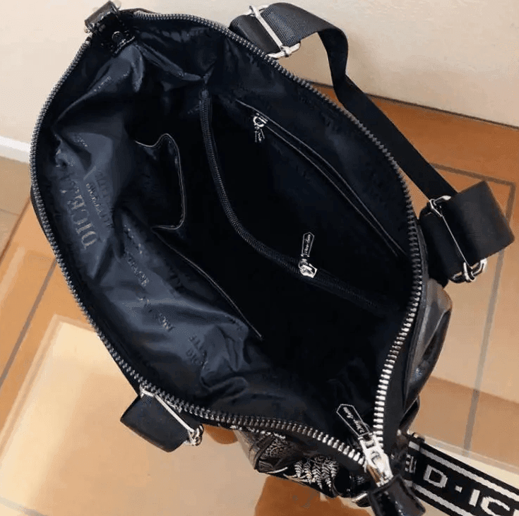 תיק עור מפורטוגל בגימור כסוף מושקע להופעה פקרטית וללוק נשי מרהיב - לה איסלה: אופנה וחזיות פרימיום