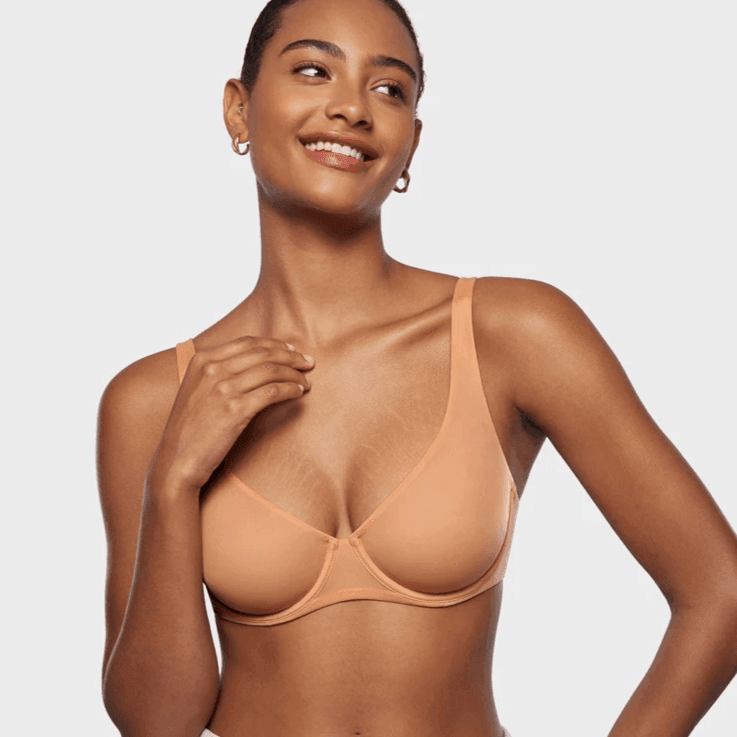 חזיית עצם קלילה לעונת הקיץ מבד מנדף זיעה ללוק נשי סוחף - לה איסלה: אופנה וחזיות פרימיום