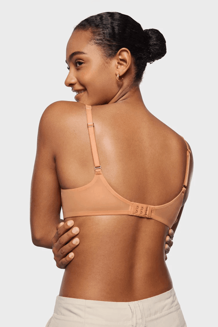 חזיית עצם קלילה לעונת הקיץ מבד מנדף זיעה ללוק נשי סוחף - לה איסלה: אופנה וחזיות פרימיום