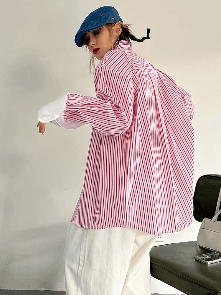 מכופתרת בוייפרנד בסיגנון קוראיני מרהיב להופעה של אישה שרוצה להדגיש ביטחון ועצמה - לה איסלה