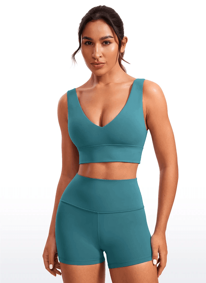 טופ יוגה מושלם לאימונים ללא עצם ובתמיכה מצויינת ובריפוד קל ללוק נשי אופנתי - לה איסלה: אופנה וחזיות פרימיום