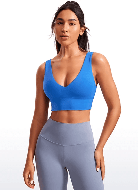 טופ יוגה מושלם לאימונים ללא עצם ובתמיכה מצויינת ובריפוד קל ללוק נשי אופנתי - לה איסלה: אופנה וחזיות פרימיום