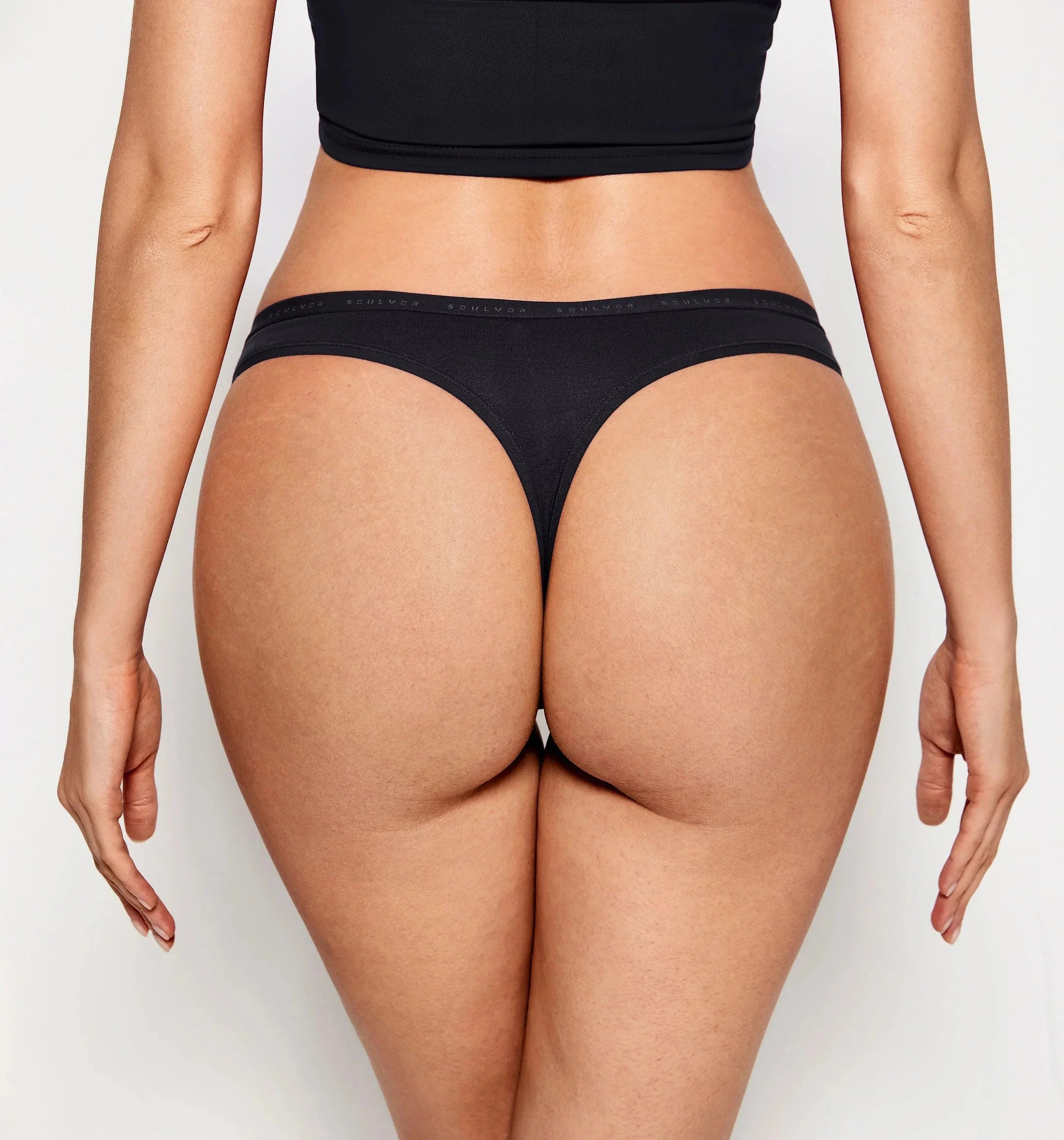 הכי איכותיים שיש - סט 5 תחתונים כותנה חוטיני - לה איסלה