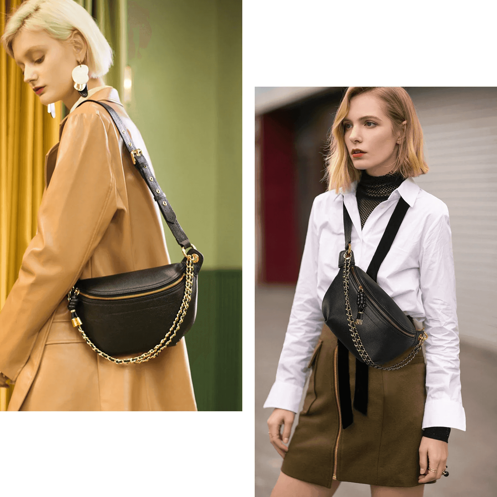 תיק קלאץ מהפנט מעור מקורי להופעה נשית דומיננטית וללוק בלתי נשכח - לה איסלה