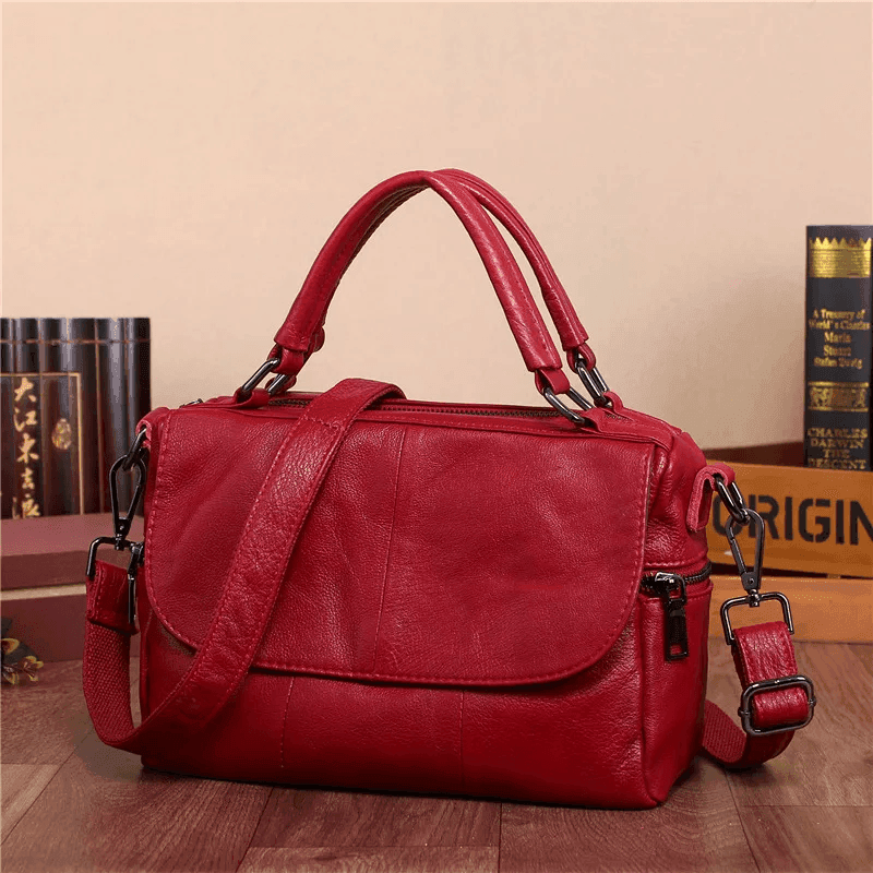 תיק עור מושקע מסםרד בגימור אותנטי מושלם להופעה נשית בולטת במיוחד - לה איסלה