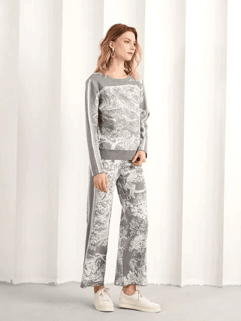 סט סריג קליל בגהדפס חייתי מושקע להופעה נשית מושכת וללוק בלתי נשכח - לה איסלה