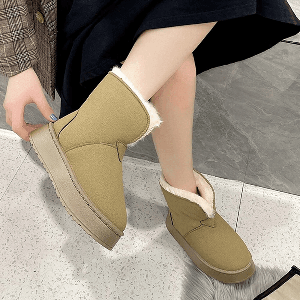 מגפון פרווה פרקטי ומחמם ללוק נשי חורפי ולהופעה נשית כייפית לעונה - לה איסלה