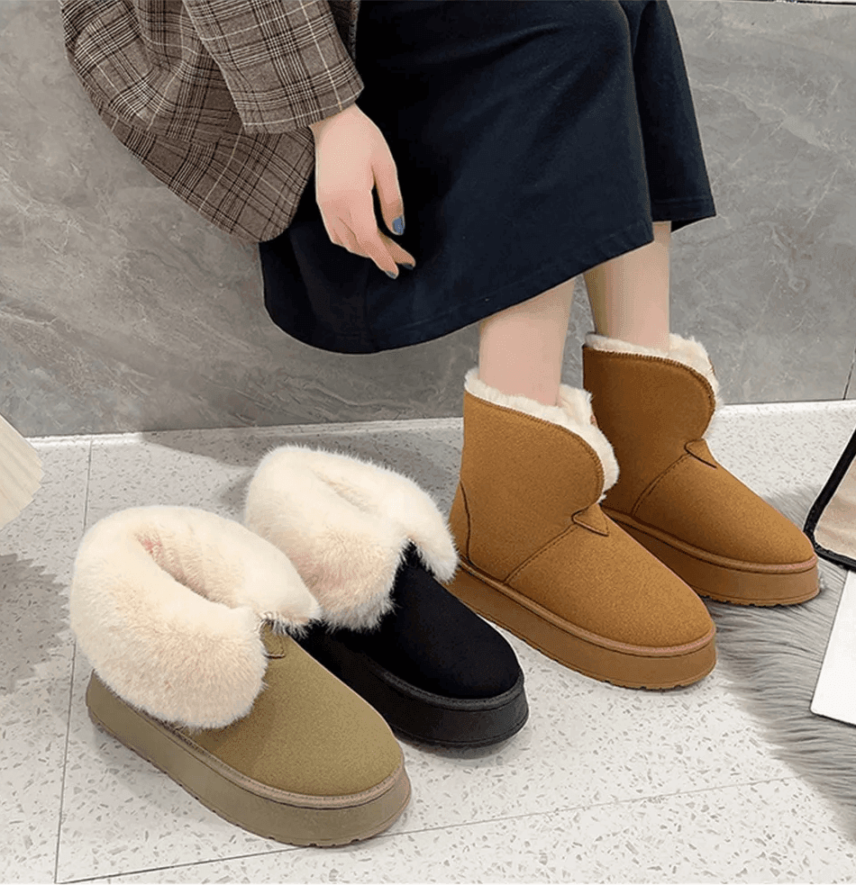 מגפון פרווה פרקטי ומחמם ללוק נשי חורפי ולהופעה נשית כייפית לעונה - לה איסלה