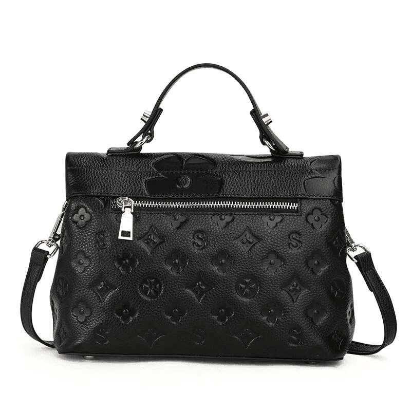 תיק עור מספרד בגימור אופנתי של פרחים ללוק נשי אלגנטי ולהופעה מנצחת שלך - לה איסלה