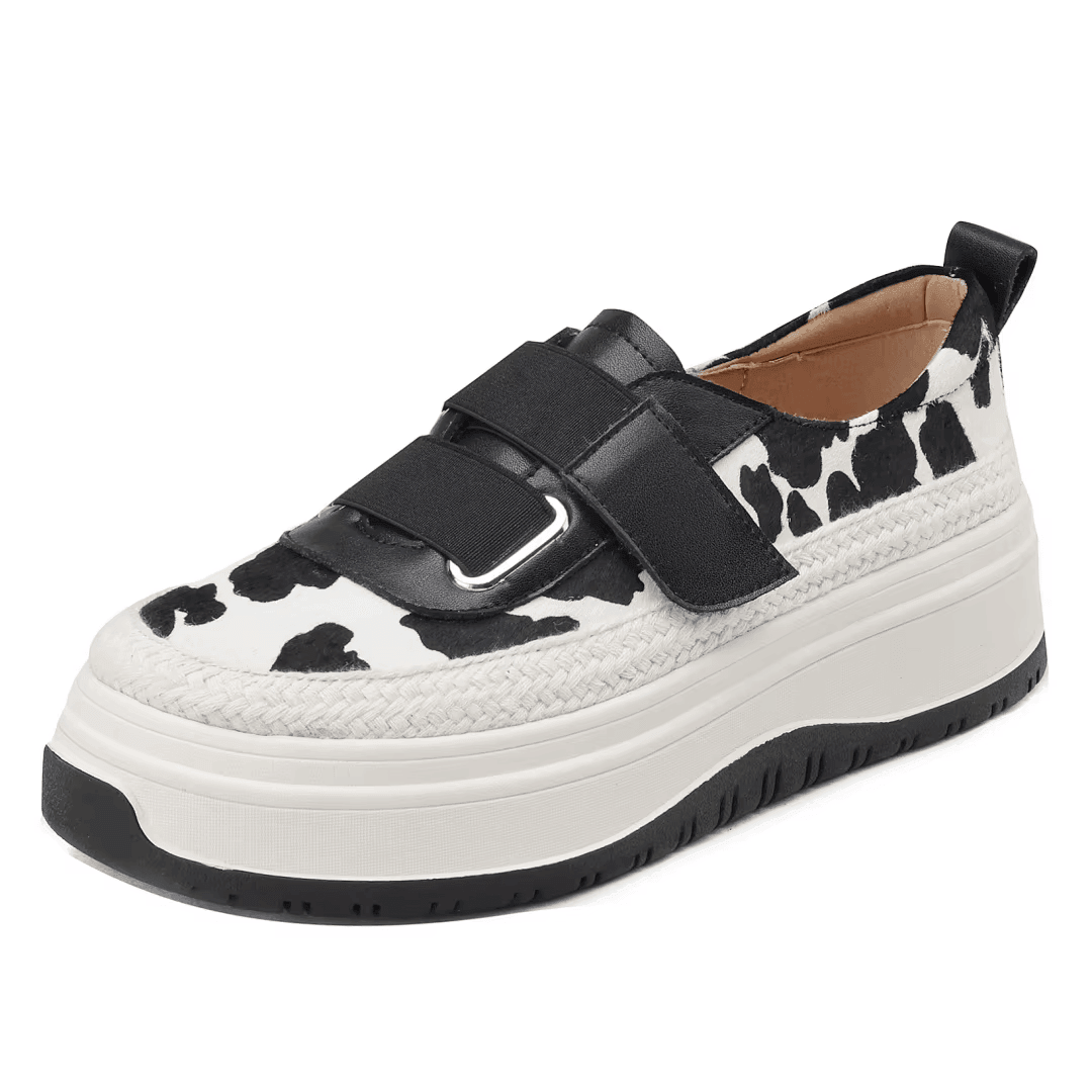 פלטפורמת סנניקרס עם סקוץ סגירה מברצלונה ללוק נשי חתיכי ולהופעה מובילה