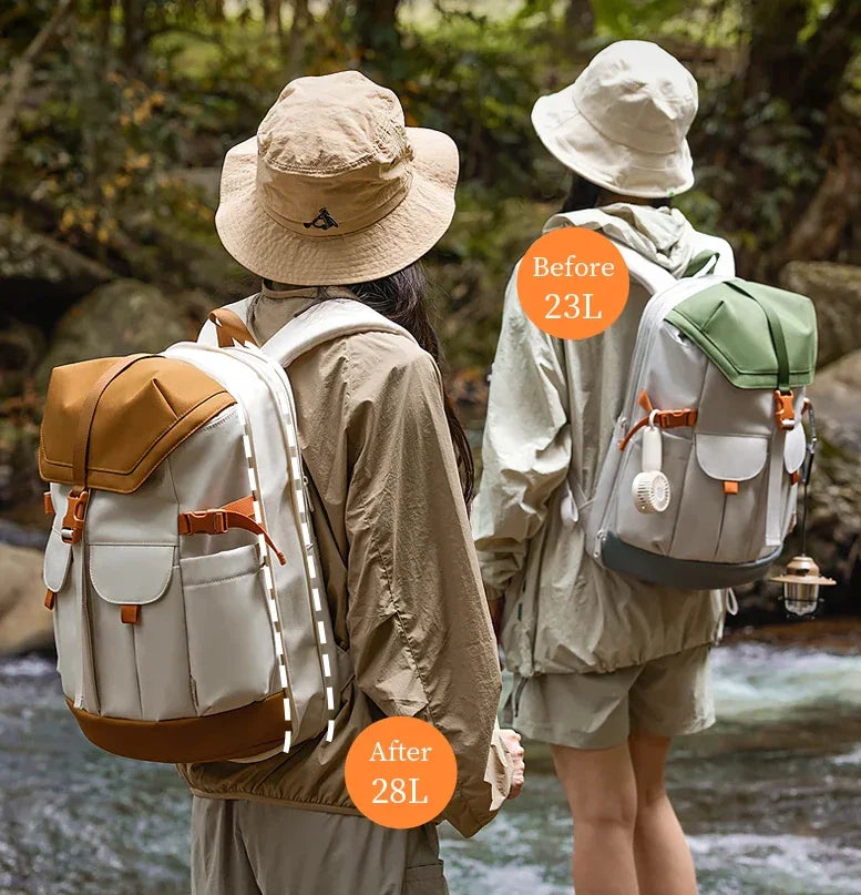 תיק גב לנסיעות וטיולים בטבע ועמיד במים להופעה מושקעת ונוחות מרבית