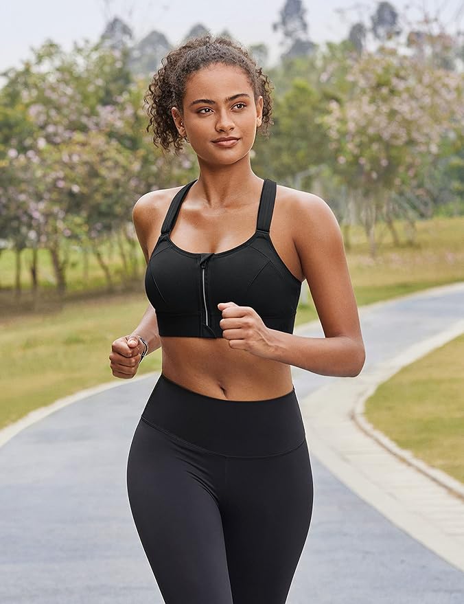 חזיית ספורט חכמה בסגירה קידמית שמחזקת את הגב לאישה שרוצה ביטחון