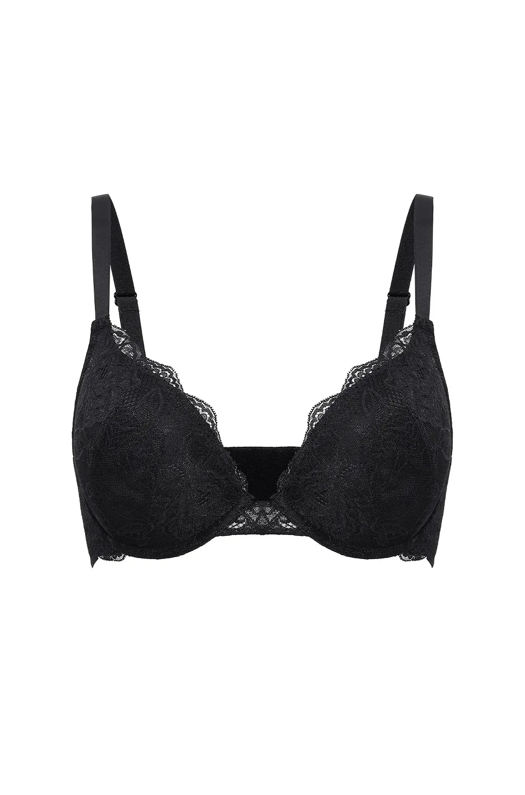 חזיית עצם בסגנון פוש אפ תחרה ללוק נשי חתיכי ולהופעה שנותנת תמיכה לחזה מלא