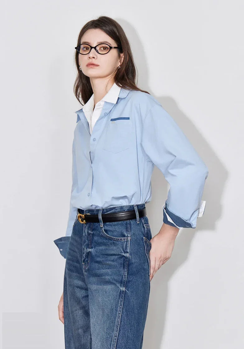 מכופתרת של מעצב ממילאנו למשרד או אפילו לערב ללוק נשי מתחכם