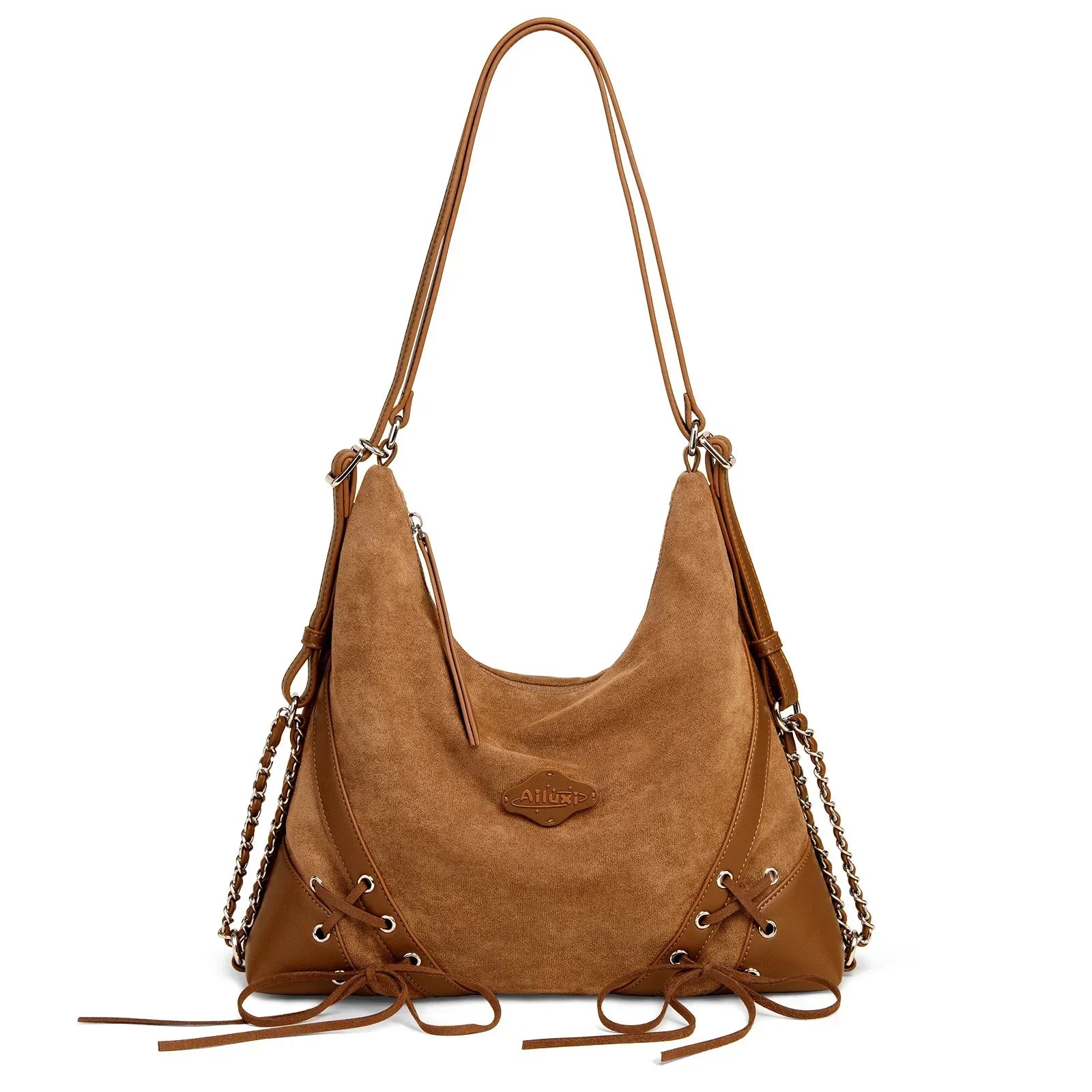 תיק עור מקורי בגימור שניתן לנשיאה בשני דרכים אופנתיות להופעה נשית מלהיבה