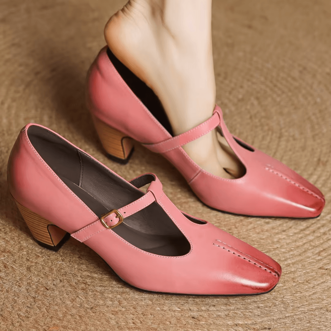 נעלי לוליטה מעור בסגנון וינטאג' ללוק אופנתי משובח ולהופעה מושקעת שלך