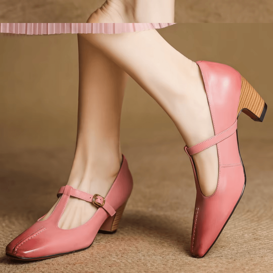 נעלי לוליטה מעור בסגנון וינטאג' ללוק אופנתי משובח ולהופעה מושקעת שלך