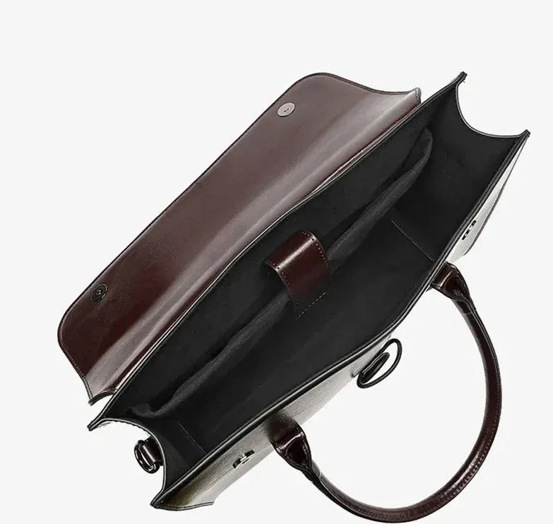 תיק עור משרדי בגימור איטלקי איכותי ללוק נשי מוקפד ולהופעה אופנתית