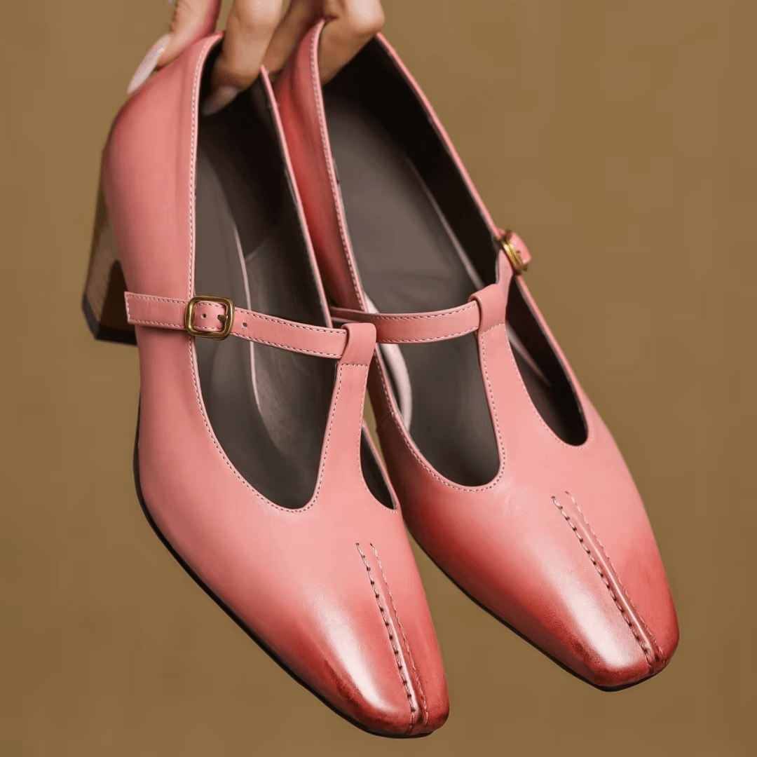 נעלי לוליטה מעור בסגנון וינטאג' ללוק אופנתי משובח ולהופעה מושקעת שלך