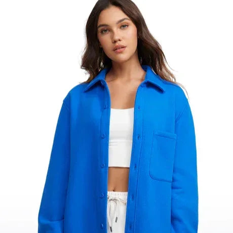 עליונית כותנה בגיזרת אוברסייז משגעת עם כפתורים ללוק שפשוט תחרשי עליו