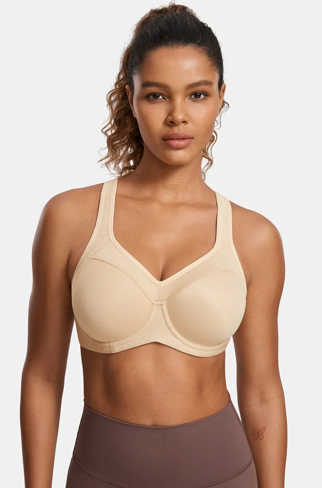 חזיית ספורט אורטופדית עם עצם בעצוב מהפכני שמרים את החזה ומגן על הגב התחתון