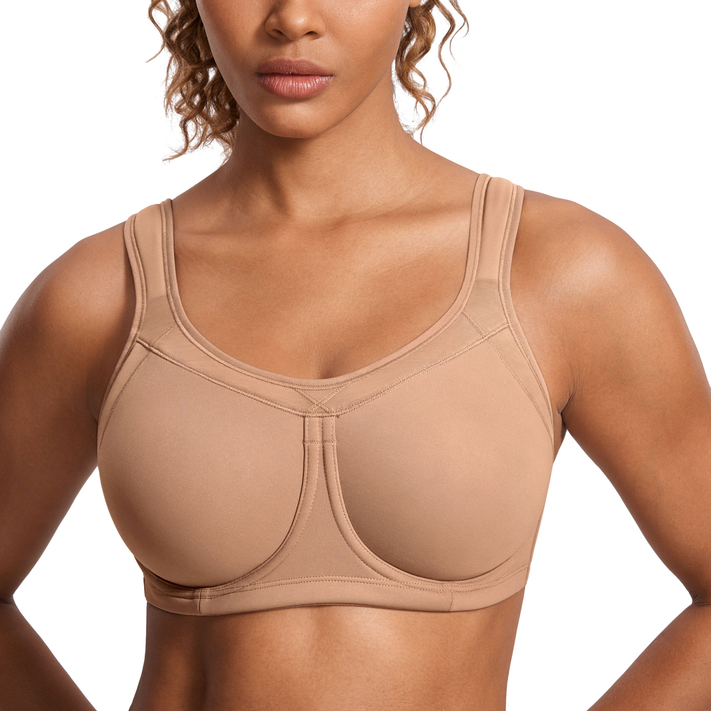 חזיית אימון ספורטיבית לכיסוי מלא ונוח