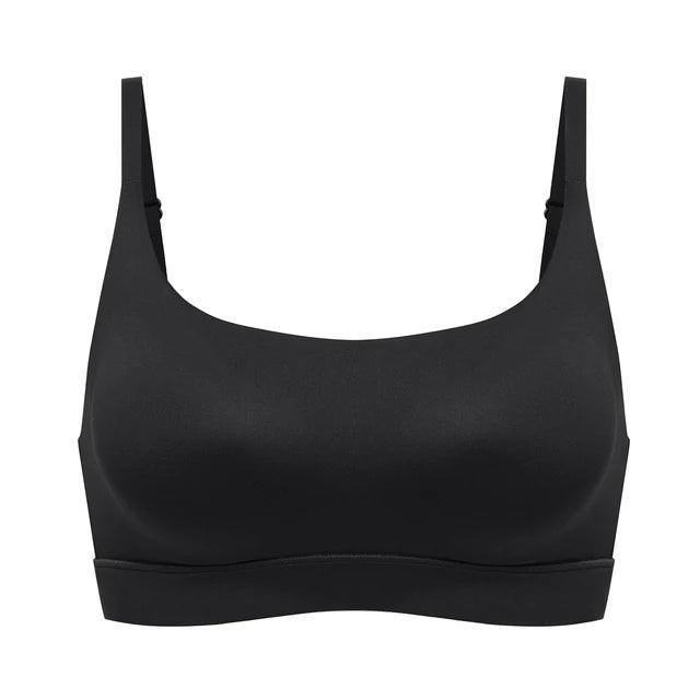חזיית טופ בסגירה אחורית בריפוד עדין ותומך ללא עצם ללוק נשי חתיכי - לה איסלה