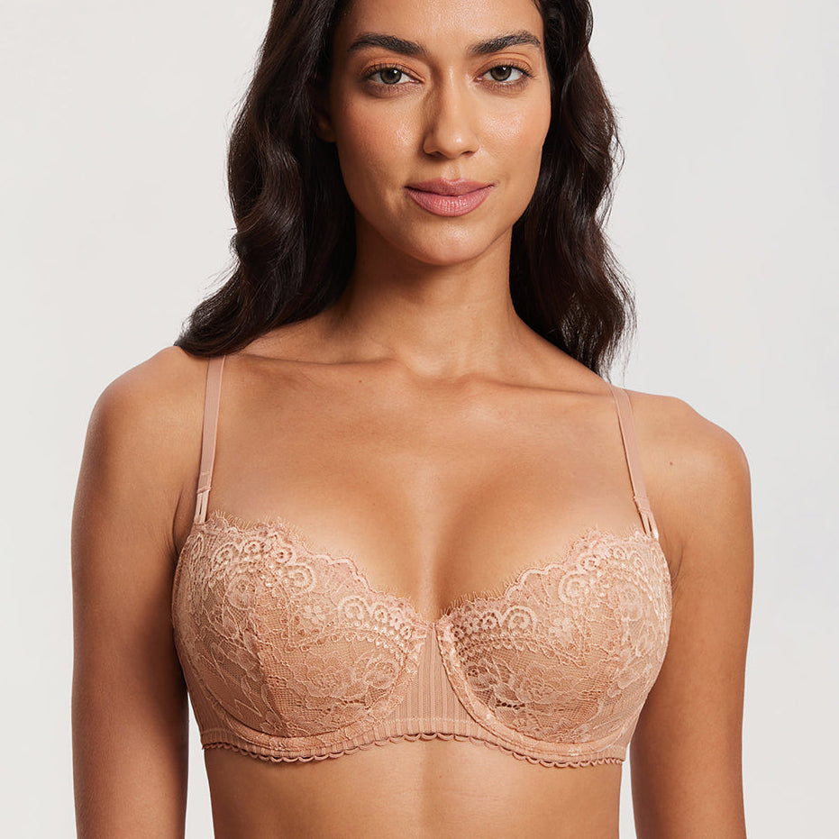 חזיית עצם בגימור אופנתי עם תמיכה לחזה