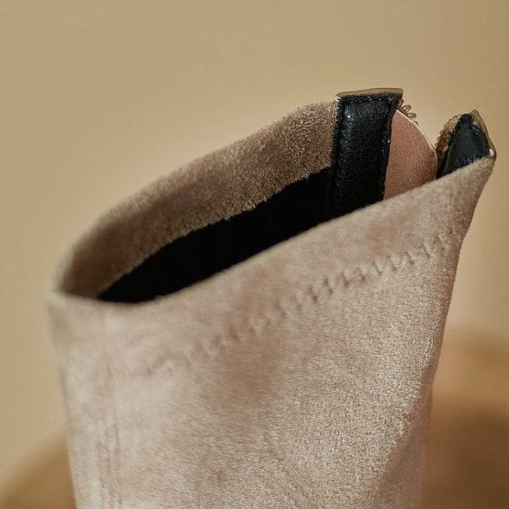 מגפון זמש שפיצי יוקרתי בגיזרה אירופאית מרהיבה להופעה נשית מדוייקת - לה איסלה