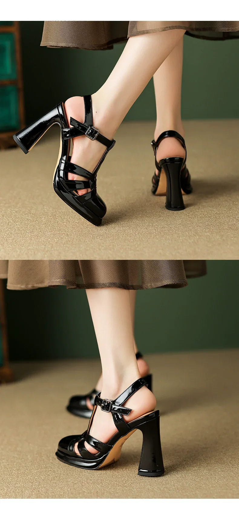 סנדל עקב מרשימה ממילאנו של מעצב איטלקי ללוק קייצי סוחף ולהופעה ממנגטת