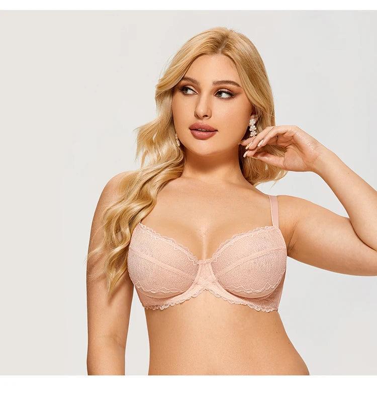 חזיית עצם מיוחדת בשילוב תחרה עדינה למראה נשי סקסי ובולט - לה איסלה