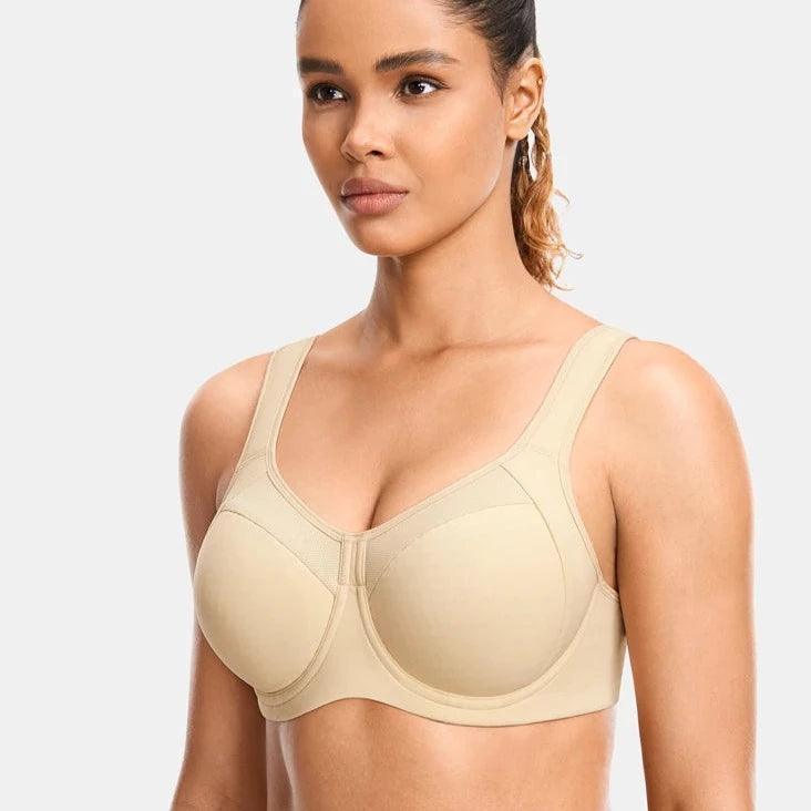 חזיית ספורט פוש אפ אופנתית לתמיכה מקסימלית בגב - לה איסלה