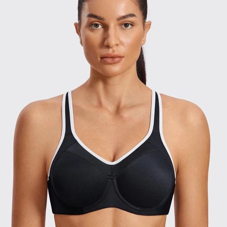 חזיית ספורט מינמייזר עוטפת ומחזיקה לספורט נוח ואופנתי בגימור מושלם.