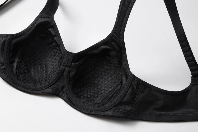 חזיית ספורט פוש אפ אופנתית לתמיכה מקסימלית בגב - לה איסלה