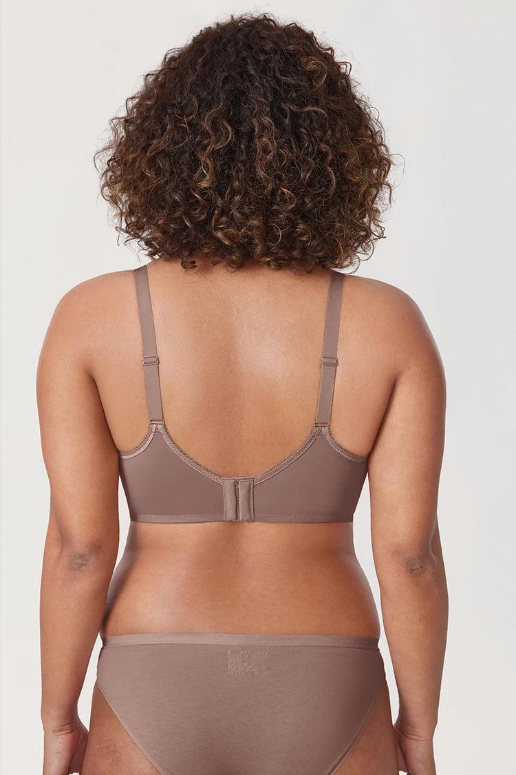 חזיית מינימייזר מרופדת לאחיזה אורטופדית בגב בכיסוי מלא ואפקטיבי - לה איסלה